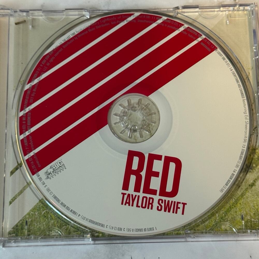 Taylor Swift Red CD - Picture 4 of 5